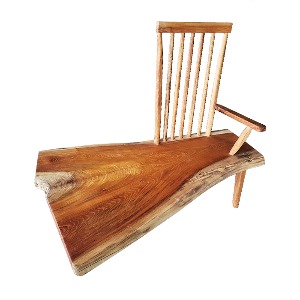 느티나무 의자 - 느티나무로 만든 수제 원목의자
